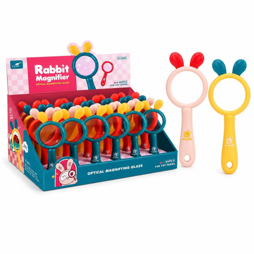 Іграшка Лупа 4 кол. 24 шт в упк. RABBIT MAGNIFIER (17,5*7)см №936-610 (288)