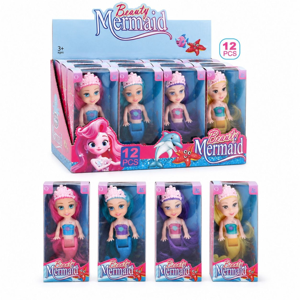 Іграшка Лялька Русалочка Beauty Mermaid12 шт. в упк. (3,6*12,5*6)см №LK1705 (720) Іграшка Лялька Русалочка Beauty Mermaid12 шт. в упк. (3,6*12,5*6)см №LK1705 (720)