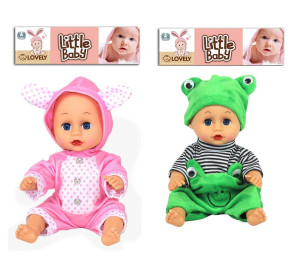 Игрушка Пупсик в кенгуру (25см) №Y347-10/Y347-11 (120) оптом купить в Knopa