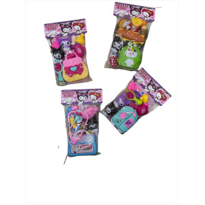 Игрушка набор Кафе  LOVELY BABY 9 предметов (21*33)см  №ZD893-310（A-F）(120) оптом купить в Knopa