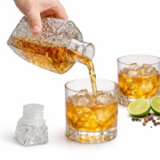 Графін для віскі скляний 230мол. 17,5см №230ml (60) Графін для віскі скляний 230мол. 17,5см №230ml (60)