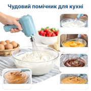 Машинка для збивання яєць. зарядж.-ся в кор. вінч. 16,5см (18*9.8)см №YYa301B (72)