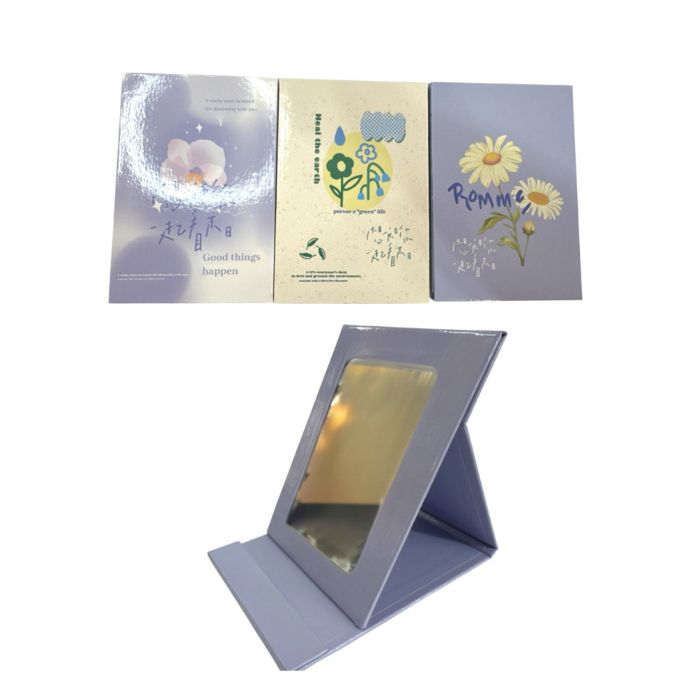 Дзеркало складне. бум. прямокут. 60шт в упак (11*15.5)см №S605 (360) Дзеркало складне. бум. прямокут. 60шт в упак (11*15.5)см №S605 (360)