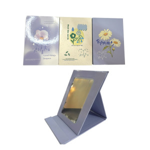 Зеркало складн. бум. прямоуг. 60шт в упак (11*15.5)см №S605 (360) оптом купить в Knopa
