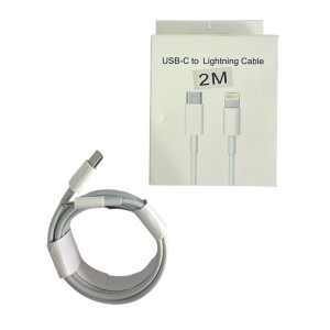 Кабель заряду. USB-С для ст. та нов. айфон в кор. 1шт 2м. 10шт на упаковку №ЧS-10 (500)