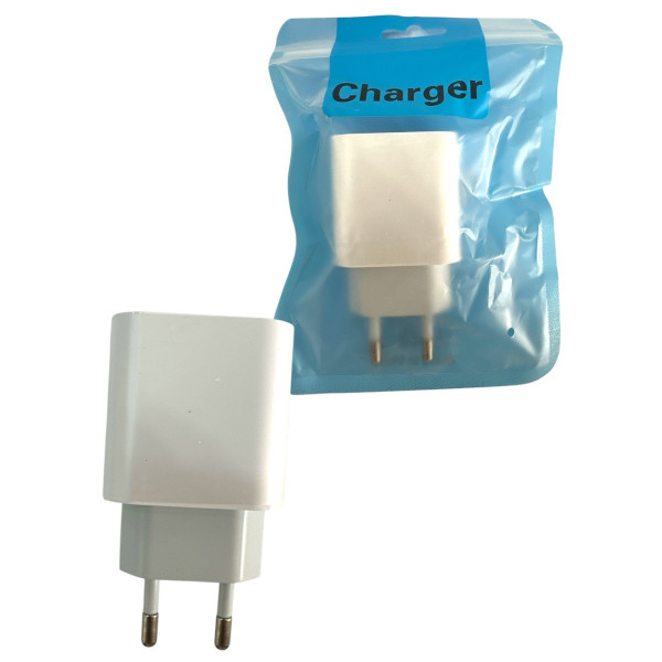 Зарядний блок USB+ТС у кл. 1шт 20вт. №ZV-20-1 (500)