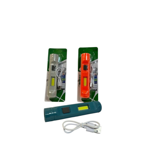 Ліхтарик кишеньковий заряджає від USB на аркуші 2кол. (2,8*2,8*13,5)см №Y-226-1+COB (240) Ліхтарик кишеньковий заряджає від USB на аркуші 2кол. (2,8*2,8*13,5)см №Y-226-1+COB (240)