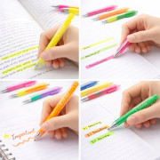 Ручка кулькова Bibaile, HIGHLIGHT, (6шт на планш.) (10*20)см № BBL-038 (384) Ручка кулькова Bibaile, HIGHLIGHT, (6шт на планш.) (10*20)см № BBL-038 (384)