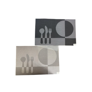 Підставка-серветка під прилади прямокутна пвх (30*45)см 10шт у кл. 4кол Ложка Вилка №Р3045-11 (300) оптом купити в Knopa