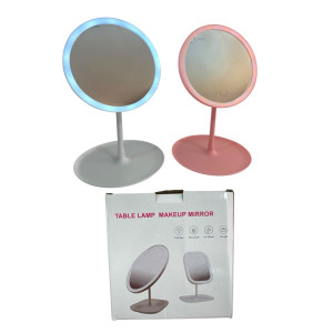 Зеркало с подсветкой LED настольное пл. кругл.( 17,5*28)см №Y-01 (60) оптом купить в Knopa