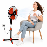 Вентилятор напольный с подсветкой 3 режима скорости высота 128см.16”STAND FAN(FS-1619) (6) Вентилятор напольный с подсветкой 3 режима скорости высота 128см.16”STAND FAN(FS-1619) (6)