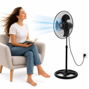 Вентилятор напольный 3 режима скорости высота 131см. 18”INDUSTRIAL FAN(FS-450) (2) Вентилятор напольный 3 режима скорости высота 131см. 18”INDUSTRIAL FAN(FS-450) (2)